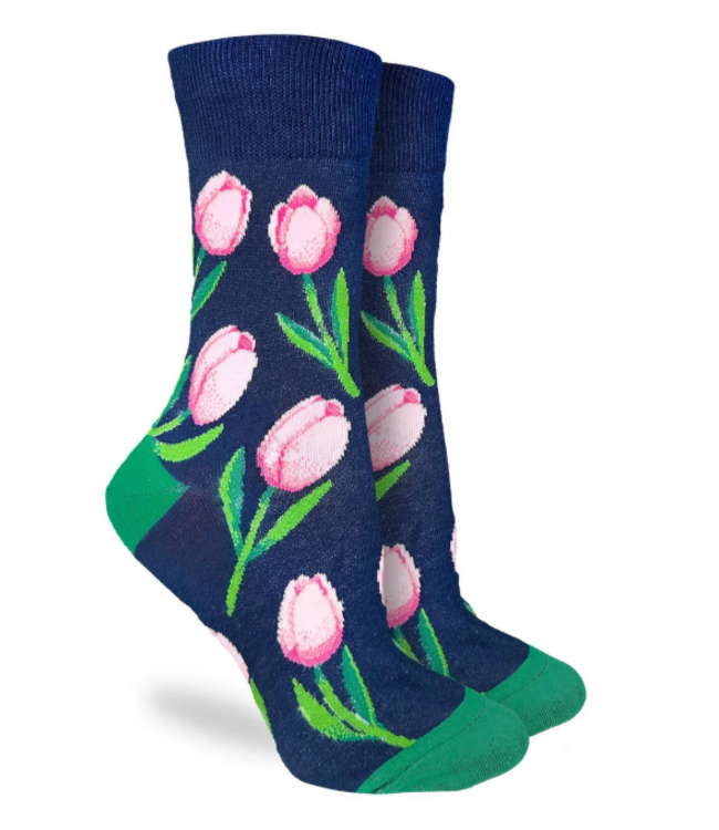 Good Luck Sock Women's Tulips Socks - Size 5-9