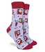 Good Luck Sock Women's Boxed Wine Socks - Size 5-9