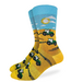 Good Luck Men's Tractor Plowing Fields Socks - Size 7-12