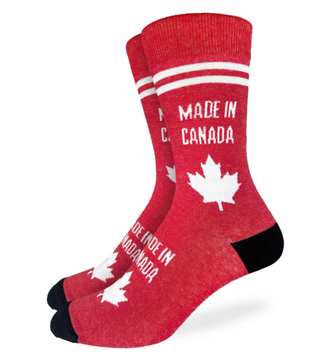 Good Luck Men's Made In Canada Socks - Size 7-12