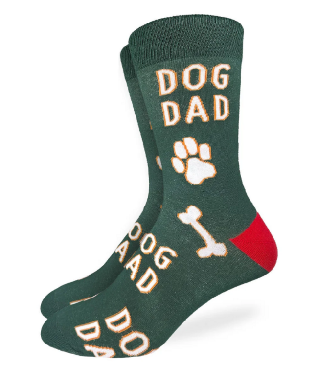 Good Luck Men's Dog Dad Socks - Size 7-12