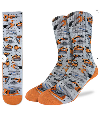 Good Luck Men's Power Tools Socks - Size 8-13