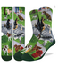Good Luck Men's Dogs Peeing Socks - Size 8-13