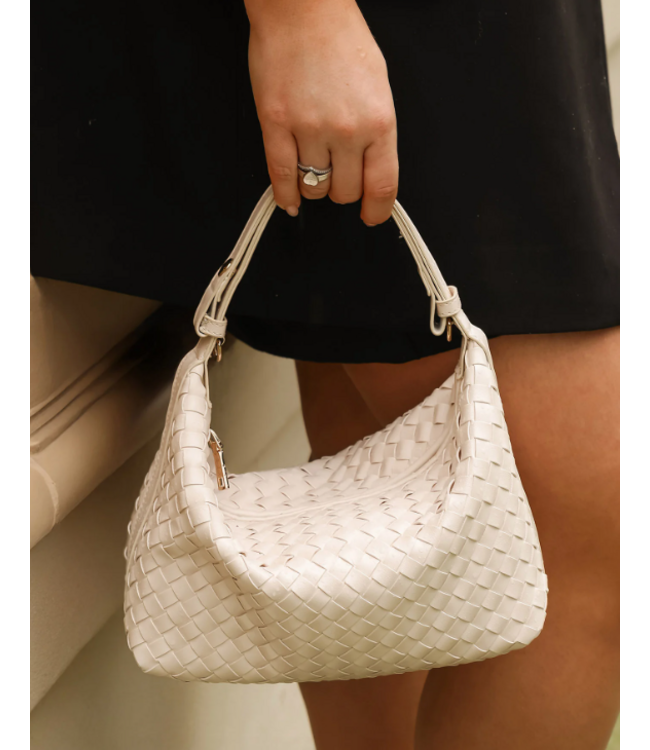 Louenhide Madeline Shoulder Bag -Vanilla