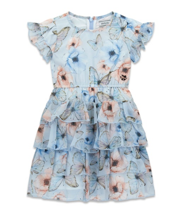 Guess Girl's Chiffon Dress