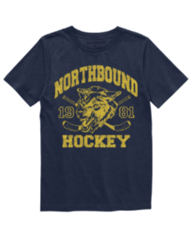 Northbound Youth Hockey Wolf Tee