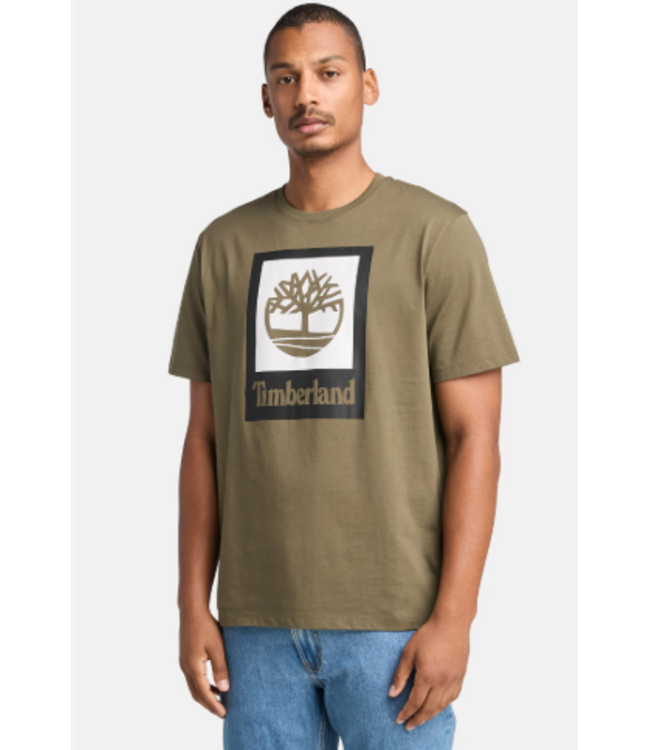 Timberland Stack Logo Colored Tee