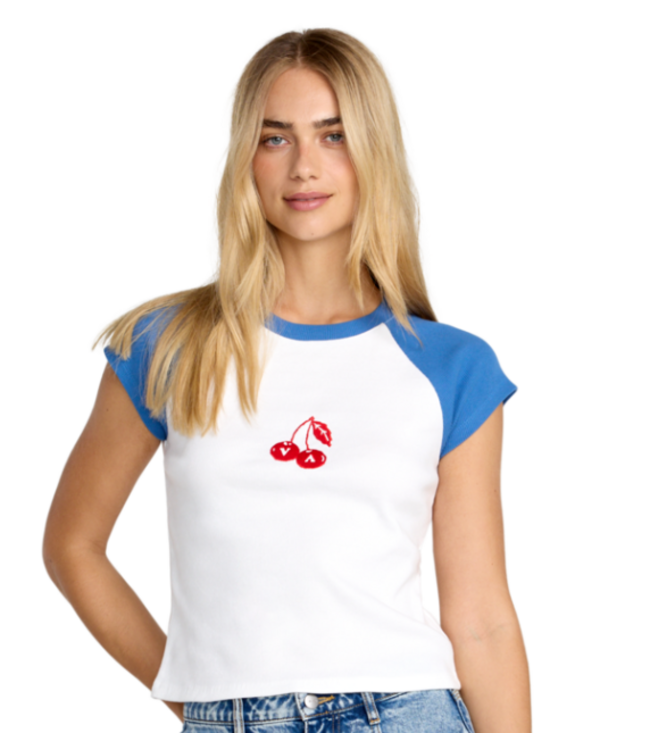 RVCA Women's Roam Raglan Tee