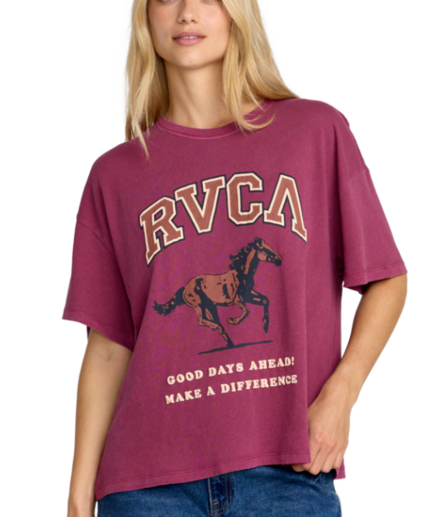 RVCA Women's Move On BF Tee