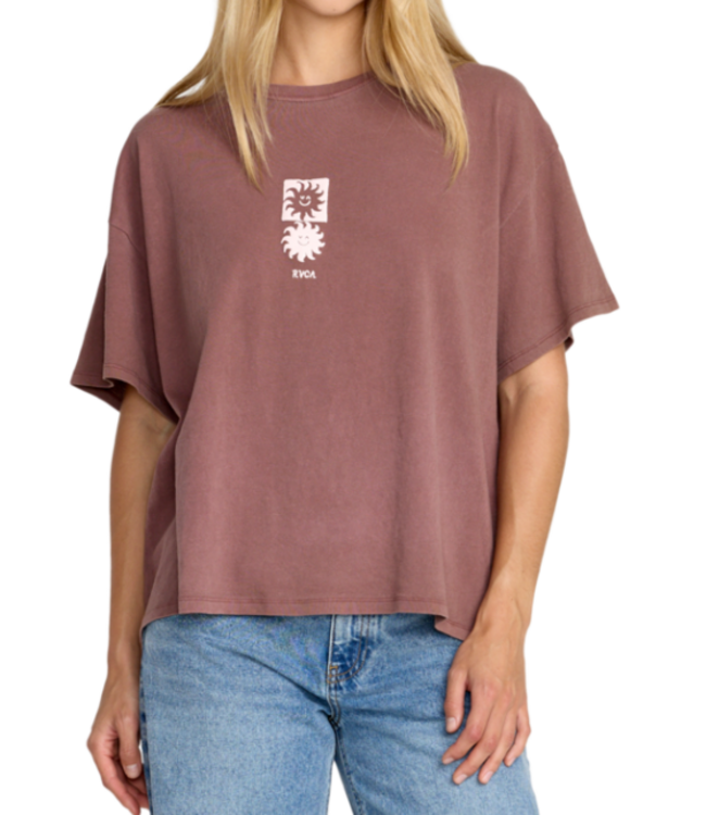 RVCA Women's Move On BF Tee