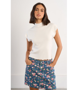 Molly Bracken Knitted Sleeveless Sweater