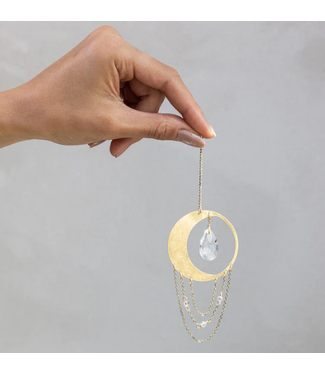 Scout Scout Mini Suncatcher - Crescent Moon/Balance