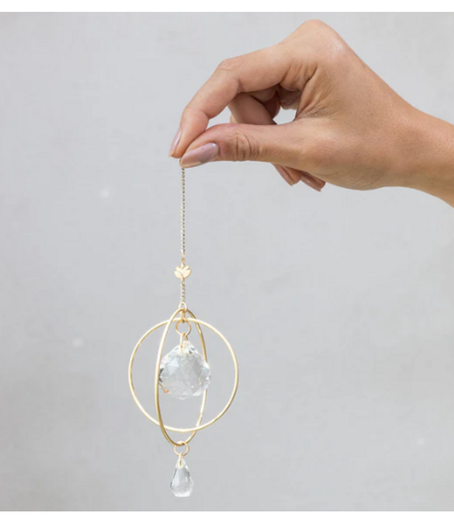 Scout Mini Suncatcher - Lotus/Strength