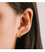 Lover's Tempo Lover's Tempo Tube 15mm Hoop Earrings - Gold