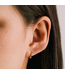 Lover's Tempo Lover's Tempo Tube 15mm Hoop Earrings - Silver