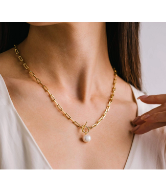 Lover's Tempo Lover's Tempo Thalassa Pearl Necklace - Gold