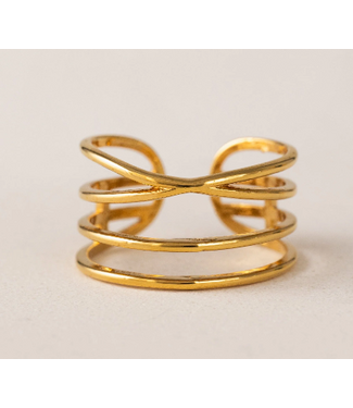 Lover's Tempo Lover's Tempo Orbit Ring - Gold