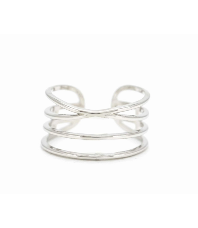 Lover's Tempo Orbit Ring - Silver