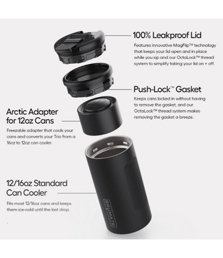BruMate BruMate Hopsulator Trio V2 - Glacier
