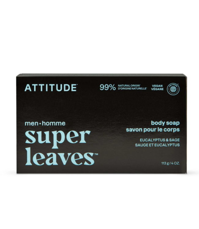 Attitude Men Body Soap - Eucalyptus & Sage