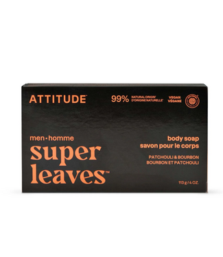 Attitude Attitude Men Body Soap - Patchouli & Bourbon