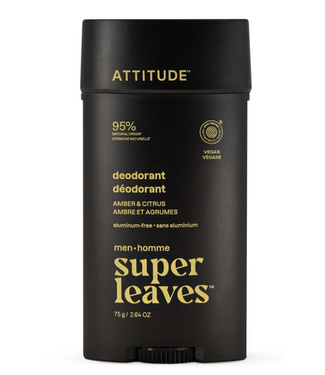 Attitude Attitude Men's Deodorant - Amber & Citrus