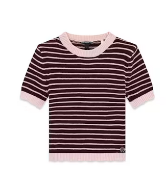 Guess Guess Girl's Chenille Stripes Sweater