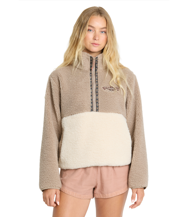 Billabong Women's Horizon Sherpa Mock Neck