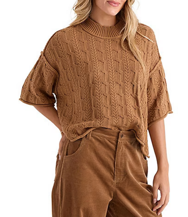 Volcom Women's Oversize Cable Sweater