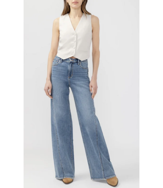 Silver Isbister Wide Leg Jeans