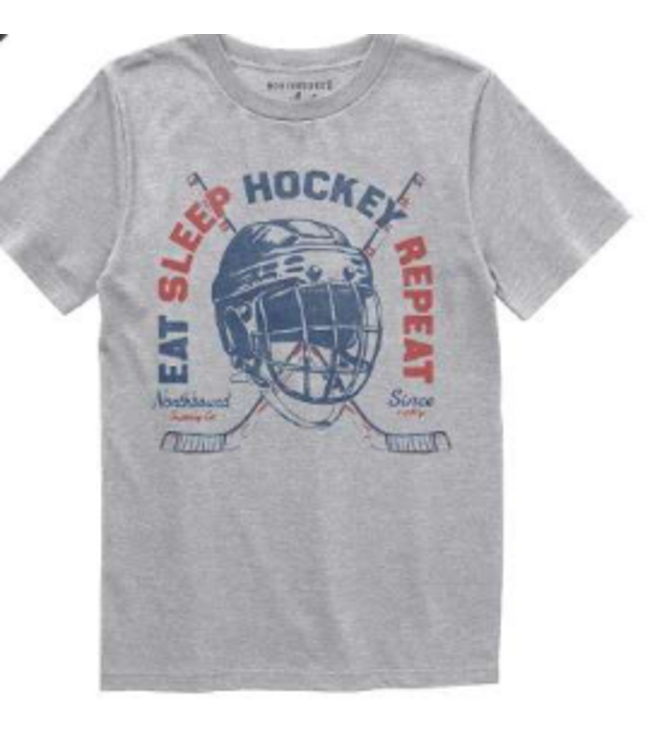 Northbound Youth Eat, Sleep, Hockey Tee