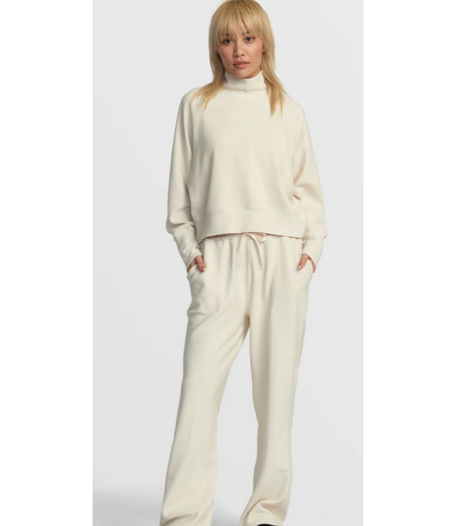RVCA Women's Sofie Waffle Mock Neck