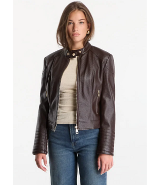Guess Guess Marlene Caribou Moto Jacket