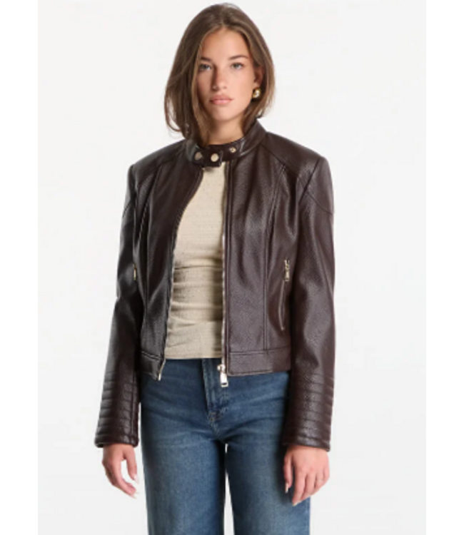 Guess Marlene Caribou Moto Jacket