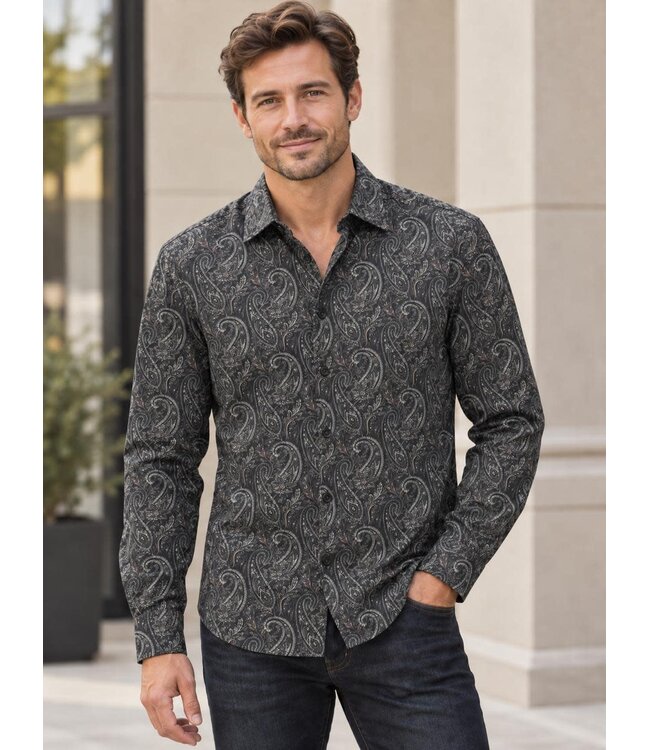Alpha & Steele Men's Microfibre Shirt