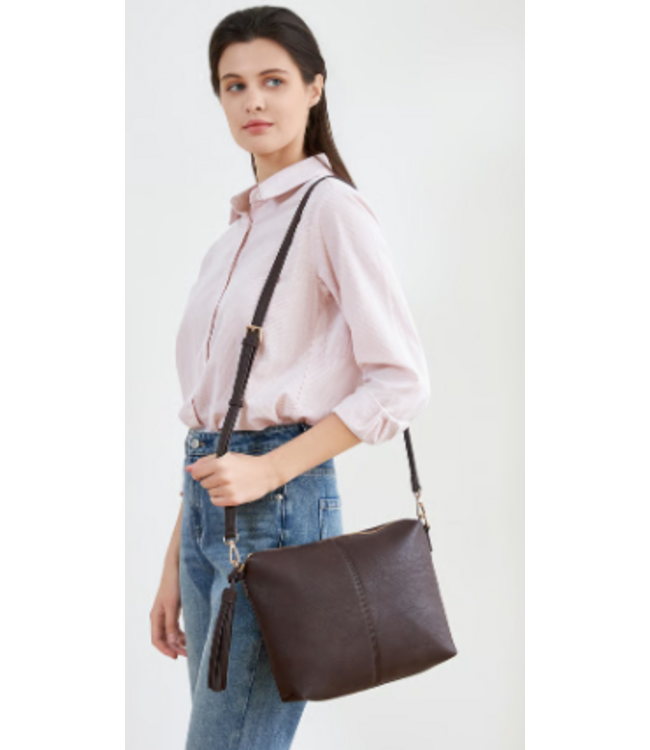 Louenhide Daisy Stripe Crossbody Bag