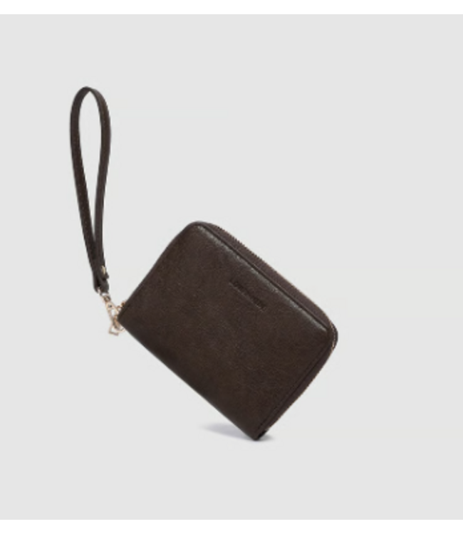 Louenhide Eden Saddle Wallet - Chocolate