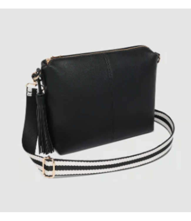 Louenhide Kasey Stripe Crossbody - Black