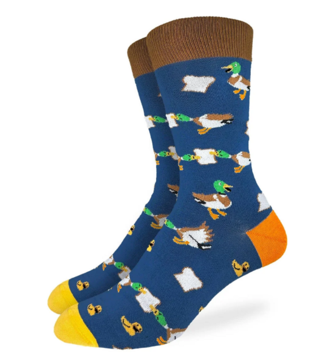 Good Luck Men's Ducks & Bread Socks - Size 7-12