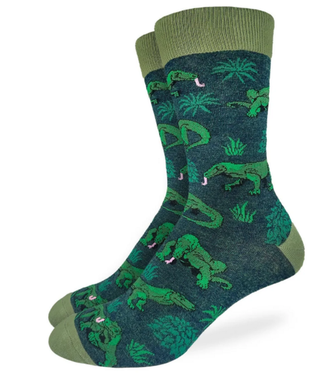 Good Luck Men's Komodo Dragon Socks - Size 7-12