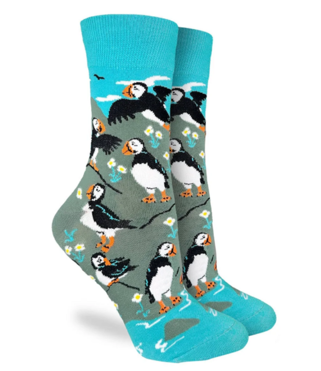 Good Luck Sock Puffins Women's Size 5-9