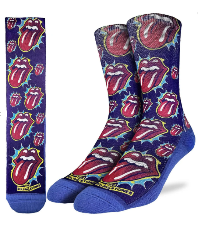 Good Luck Men's The Rolling Stones Socks - Size 8-13