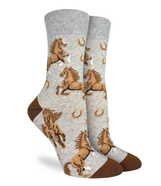 Good Luck Sock Women's Horses Stable -  Size 5-9