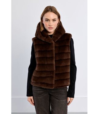 Lili Sidonio Lili Sidonio Woven Sleeveless Jacket