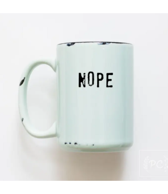 Prairie Chick Prints Ceramic Mug - Nope