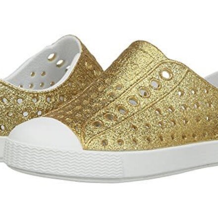 Native Shoes Jefferson Bling {Gold/Shell White}