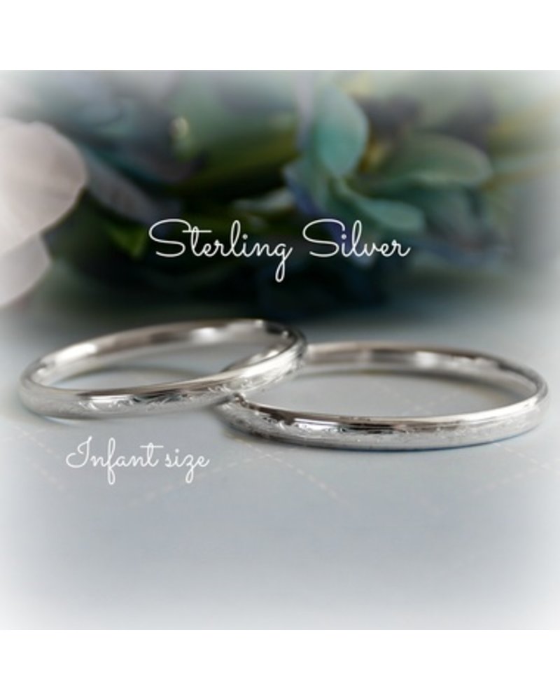 Collectables America Newborn Bangle Bracelet ~ Sterling Silver