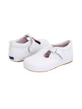 Keds Daphne T Strap {White Leather}