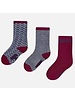 Mayoral Striped Sock Set {2 Color Options}