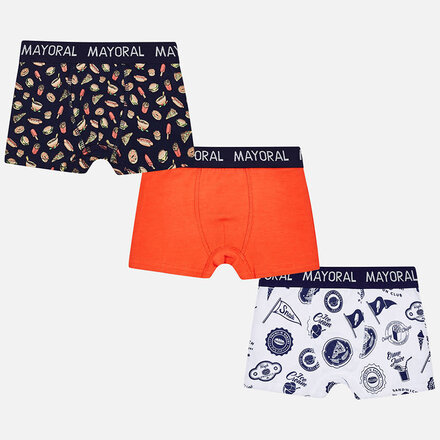 Mayoral Set of 3 Printed Boxers S18